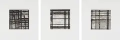Tiles: three plates by Brice Marden, 1979, Three etchings, on Somerset paper, with full margins, sold Oct 2017