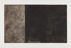 Untitled by Brice Marden, 1971-82, Etching, on Rives BFK paper, with full margins, offered Oct 2017