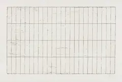 Grid I by Brice Marden, 1971, Etching, on Arches paper, with full margins, offered Oct 2017