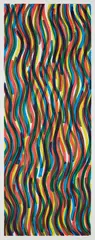 Curvy Brushstrokes I by Sol LeWitt, 1997, Etching and aquatint in colors, on Somerset Textured White paper, with full margins, sold Oct 2017