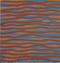 Untitled by Sol LeWitt, 2003, Drawing in gouache in colors, on Fabriano paper, sold Oct 2017