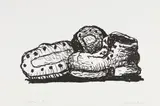 Philip Guston, Shoes, 1980, Lithograph, on Rives BFK paper, with full margins