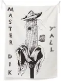 Mike Kelley, Master Dik, from Pansy Metal/Clovered Hoof, 1989, Screenprint, on silk