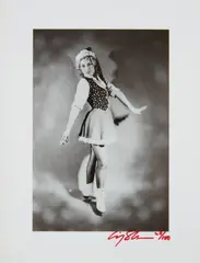 Untitled (Ice Skater) by Cindy Sherman, 1979, Gelatin silver print, sold Oct 2017