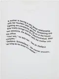 Richard Prince, Oedipus Schmedipus, 1994, Screenprint, on a t-shirt, stretched onto canvas with stretcher (as issued)