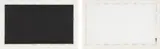 Tim Rollins & K.O.S., Black Alice; and White Alice, 1989, Two offset lithographs with screenprint and hand-painting with gesso, on Saunders rag paper, with full margins
