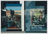 Qualicraft Shoes by Richard Estes, 1974, Screenprint in colors, on Fabriano Cottone paper, laminated to Schoeller's rag board with an aluminum inlay (as issued),, sold Oct 2017
