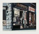 Nass Linoleum, from Urban Landscapes by Richard Estes, 1972, Screenprint in colors, on Schoeller's Parole paper, with full margins, sold Oct 2017