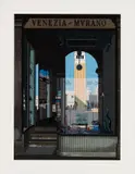Venezia-Murano, from Urban Landscapes No. 2 by Richard Estes, 1979, Screenprint in colors, on Fabriano Cottone paper, with full margins, sold Oct 2017