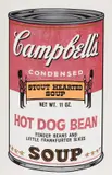 Hot Dog Bean, from Campbell's Soup II by Andy Warhol, 1969, Screenprint in colors, on wove paper, with full margins, sold Oct 2017