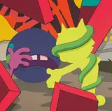 Kaws, Presenting the Past, 2014, Screenprint in colors, on Sanders Waterford paper, the full sheet