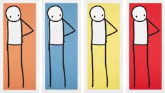 Stik, Hip, 2013, The complete set of four Giclée prints in colors, on wove paper, with full margins