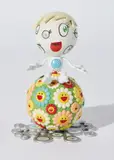 Takashi Murakami, Oval (Peter Norton Christmas Project 2000), 2000, Polychrome plastic multiple containing a mini CD,