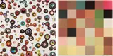 Jellyfish Eyes-White 5; and Acupuncture Painting "Opening Wide, Squeezing Tight" - Smell of Blood (Squeezing Tight) by Takashi Murakami, 2006, Two offset lithographs in colors, on smooth wove paper, the full sheets, sold Oct 2017