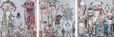 Takashi Murakami, 12 Arhats; Behold! Tis the Netherworld; and Assignation of a Spirit!