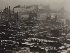From ‘Room 3003’ - The Shelton, New York, Looking Northeast by Alfred Stieglitz, 1927, Gelatin silver print, flush-mounted and mounted again, offered Apr 2017