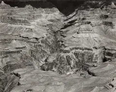 Colorado River Landscape by Frederick Sommer, 1942, Gelatin silver print, printed no later than 1949, sold Apr 2017
