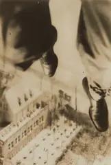 Willi Ruge, Berlin Fallschirmspringer from I Photograph Myself During a Parachute Jump, 1931, Gelatin silver print
