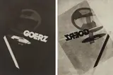 László Moholy-Nagy, Photogram studies for Goerz (negative and positive), 1925, Two gelatin silver prints, printed 1926-1929