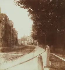 William Henry Fox Talbot, Oxford High Street, 1843, Salt print