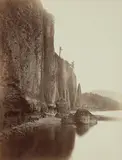 Carleton Watkins, Cape Horn, Columbia River, 1867, Mammoth-plate albumen print