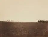 Gustave Le Gray, Cavalry Maneuvres, Camp de Châlons, 1857, Albumen silver print