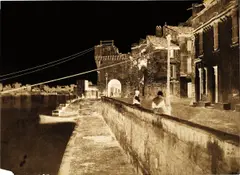 Charles Nègre, Arles, Porte des Châtaignes, 1852, Unique paper negative