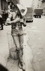 Robert Frank, Rodeo - New York City, 1954, Gelatin silver print, printed no later than 1957