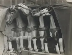 Los Obstaculos (The Obstacles) by Manuel Álvarez Bravo, 1929, Gelatin silver print, sold Apr 2017