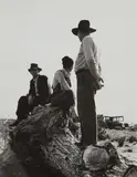 Near Shafter, California, Migratory Laborers, February by Dorothea Lange, 1939, Gelatin silver print, sold Apr 2017