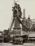 Bernd and Hilla Becher, Youngstown Works, Blast Furnace 4