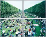 Massimo Vitali, Picnic Allée, 2000, Four chromogenic prints, Diasec mounted, printed later