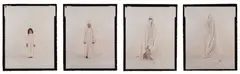 Converging Territories #21 by Lalla Essaydi, 2004, Four chromogenic prints, each face-mounted to Plexiglas and flush-mounted, sold Apr 2017