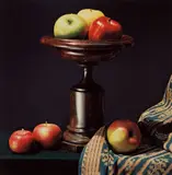 Apples and Urn by Robert Mapplethorpe, 1987, Dye transfer print, sold Apr 2017