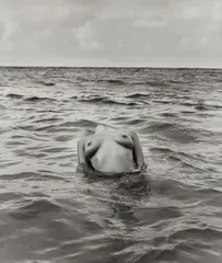 Floating Torso, St. Barthélemy by Herb Ritts, 1987, Gelatin silver print, sold Apr 2017