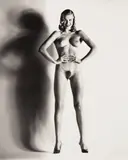Big Nude, Una, Nice by Helmut Newton, 1993, Gelatin silver print, sold Apr 2017