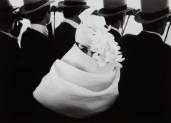 Givenchy Hat A, Paris by Frank Horvat, 1958, Archival pigment print, printed later, sold Apr 2017