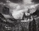Clearing Winter Storm, Yosemite National Park, California by Ansel Adams, 1944, Gelatin silver print, printed 1963-1970, sold Apr 2017