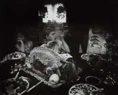 Sally Mann, Three wolves, 1992, Gelatin silver print