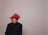 Julie Moos, Mrs. Lewis from Hat Ladies, 2000, Chromogenic print, flush-mounted