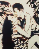 Kissing in the Tropics from Pictures of Chocolate by Vik Muniz, 1997, Chromogenic print, flush-mounted, sold Apr 2017