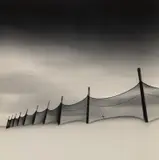 Wind-Swept Beach, Calais, France by Michael Kenna, 1999, Gelatin silver print, sold Apr 2017