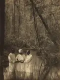 Doris Ulmann, Baptism, 1929-1931, Waxed platinum print, tipped to a mount
