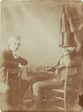 The Chess Players by Likely Nicolaas Henneman or possibly Antoine Claudet, no later than 1847, Salt print, sold Apr 2017