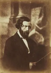 Robert Louis, Portrait of Jules André, 1850-1855, Salt print