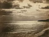 Gustave Le Gray, Mediterranean with Mount Agde, 1857, Albumen print