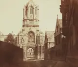 William Henry Fox Talbot, Gates of Christchurch, Oxford, circa 1844, Salt print