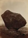 William Bell, Perched Rock, Rocker Creek, Arizona, 1872, Albumen print