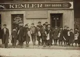 Lewis Hine, Paper Boys, Hartford, Connecticut