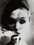 Smoke + Veil, Paris (Vogue) by William Klein, 1958, Gelatin silver print, offered Apr 2017